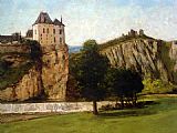 Le Chateau de Thoraise by Gustave Courbet